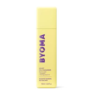 BYOMA Milky Oil Cleanser - Hydrating Facial Cleanser for Skin Barrier Repair - Tri-Ceramide Face Wash for Sensitive Skin & All Skin Types - Deeply Hydrated Skin, No Oily Residue - 3.38 fl oz