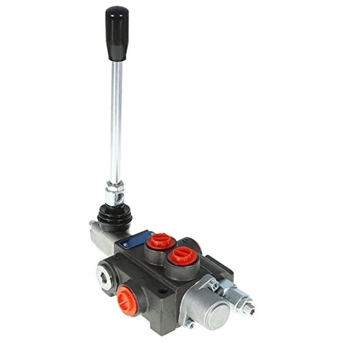 findmall 11GPM Double Acting Valve Hydraulic Directional Control Valve 1 Spool BSPP Ports Max 3600PSI