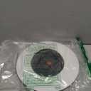 Mirror Ball Wall Clock 10 inch Round Black White and Gray Silent Non Ticking Wood Wall Clocks Battery Operated Easy to Read Decorative Wall Clock for Bedroom Kitchen Living Room Bathroom