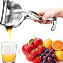 Fruit Juice Squeezer, Lemon Squeezer Manual, Non-Slip Ergonomic Grip, Easy to Use & Clean, 2026 New Upgraded Efficient Extraction of Citrus, and Other Fruits