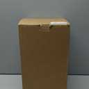 Decorative Ceramic Planter Pot with Saucer, Brown with Gold and Silver Owl Pattern, Indoor Garden Container with Drainage (White, 6 inch)