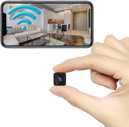 Small Indoor Outdoor Camera Security Wireless Home Cameras 4K Mini WiFi Pet Camaras, HD Tiny Nanny Cam,Wide Angle,Night Vision, Home Indoor Outdoor Camara,Can No Need WiFi Cams For House Security