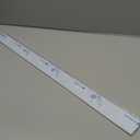 304 Brushed Stainless Steel Sheet Gap Filler, Metal Trim Strip for Wall Oven/Microwave Combo/Range/Cooktop, Self-Adhesive Gap Cover, 30 Inches Long, 2 Inches Wide, One Piece