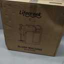 Lifecreek 98oz Slushie Machine for Home with No Ice Needed, 6 Preset Programs, Self-Cleaning Function, Quiet Operation, Perfect for Making Frozen Margaritas, Milkshakes, Smoothies, Frappes, Blue