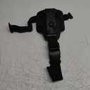 Single Strap Leg Shroud Drop Leg Platform with Harness,Adjustable Height Drop Leg Panel Attachments for Holsters and Magazine Pouches (Black)