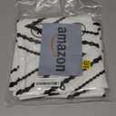 Set of 2 White Pillow Covers 18 x 18 inches Boho Aztec Polyester Blend Square Decorative Throw Pillow Covers for Sofa Couch Bed Decor