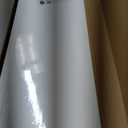 White Floating Shelves for Wall, Wooden Wall Mount Bathroom Shelves with Lip for Bedroom, 48 Inch Farmhouse Picture Ledge Shelf, Hanging Photo Shelves for Living Room Kitchen(White, 2 Pack, 48 Inch)