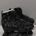 jessie Outdoor Roller Skates Women Adult with Light Up Wheels Black Quad Skating for Men Youth Boys Girls (41-US:9)