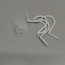 Gisafai 4 Pcs Closet Rod Center Supports 1-1/2 Inch Heavy Duty Metal Wall Mount Brackets for Shelf Closet Rod Clothes Storage(White)