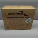 EnerPlex Camping Air Mattress with Built in Pump - Queen Blow Up Mattress for Travel & Guests - Portable Bed for Adults and Kids - Grey