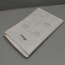 Paper Towel Holder Countertop, Standing Paper Roll Holder with Anti Slip Weighted Base, Stainless Steel Freestanding Paper Towel Holder for Kitchen, Silver