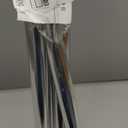 Zenna Home Rustproof Double Shower Curtain Rod, Double Shower Rod, No Drill Tension or Permanent Mount Shower Rod, Extra Space for Curtain and Liner, Adjustable 44 to 72 Inches, Chrome