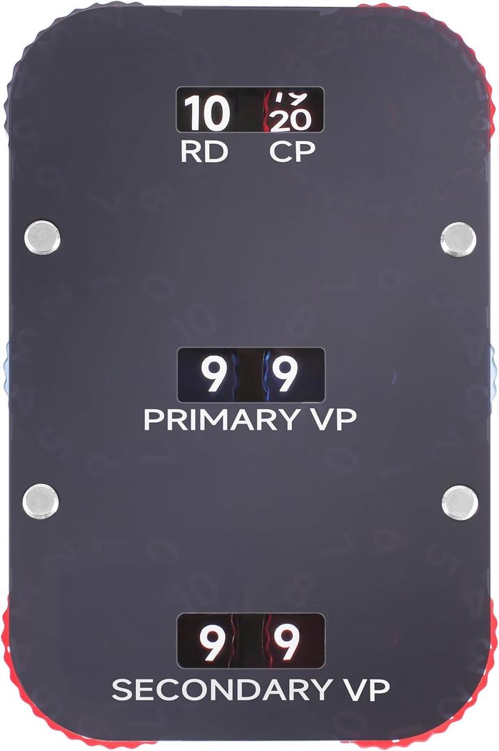 Translucent Acrylic Battle Tracker, Score Tracker Compatible with Warhammer 40K