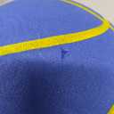 Silent Basketball Size 7 (29.5")  Grooved Airless Foam Indoor Basketball for Quiet Dribbling and Indoor Training, Pro PU Material  Achieve Real Feel Higher Bounce Quieter (Blue)