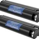 Exmate 2 Pack 7.2V 3.5Ah Battery Compatible with Makita 7000 7002 7033 191679-9 632002-4 632003-2 192532-2 192695-4 6010D 6172D DA3000D 6018D 6019D 9500D DA301D 6073D ML702 Cordless Tool