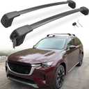 Lockable Roof Rack Cross Bars Fit for Mazda CX90 CX-90 PHEV 2024 2025 Anti Theft Heavy Duty Cargo Carrier Crossbars Accessories