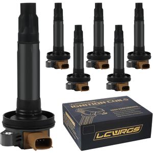 6PCS Ignition Coil Pack for EcoBoost 3.5 2011 2012 2013 2014 2015 2016 Ford F150 F-150 Expedition Explorer Flex Taurus Transit Lincoln MKS MKT Turbo 3.5L V6 Replaces# UF646 DG549