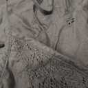 Simplee Womens 2026 Summer Mini Dress Eyelet Short Sleeve Cocktail Short Dresses Cute A Line Sun Dress with Pockets, XS