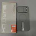 SURITCH for iPhone 17 Pro Max Case with Camera Control Cover, Camera Cover and Adjustable Kickstand, Compatible with MagSafe, Shockproof Bumper Protective Cases 6.9 Inch, Green