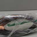 Giraffe Tools Hybrid Garden Hose 25ft x 5/8", Female and male Fittings with Shut off Valve, Heavy Duty, Flexible,Leakproof, Lightweight Water Hose