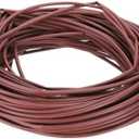 MECCANIXITY Heat Shrink Tubing, 3/16 Inch ID 98 ft Long 2:1 Ratio PE Heat Shrink Cable Sleeve for Electrical Wire Insulation, Cable Management, Brown