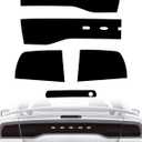 NDRUSH Tail Light Tint Vinyl Blackout Rear Light Tint Film Precut Overlay Wrap Cover Compatible with 2011-2014 Dodge Charger