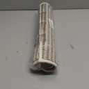 Artoid Mode Beige and Grey Machine Washable Non Slip Doormat,Soft Absorbent and Stain Resistant Kitchen Rugs for Sink Hallway Bathroom and Laundry 17x29 Inch