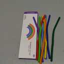 Little Ouchies Pain Fidget,8Pcs Textured Silicone Sensory Sticks Fidget Toys for Kids Adults, Flexible Fidget Sticks for Anxiety, ADHD & Autism to Help Focus, Christmas Stocking Stuffers for kids Boys