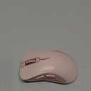 RAPIQUE Bluetooth Wireless Mouse - Dual Bluetooth & 2.4 GHz USB Receiver, Ergonomic Design, Quiet Clicks, Low Power - Multi-Device Compatibility for MacBook, Laptop, Computer, iPad Air/Pro (Pink)