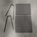 Floating Wall Shelves 3 Tier Rustic Hanging Shelf with Metal Bracket Wall Mount  Storage Display Shelves for Living Room Bathroom Bedroom Kitchen Office,Black