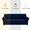 Joccun Stretch Chair Couch Cover,1-Piece Sofa Slipcover Spandex Jacquard Fabric Sofa Covers with Elastic Bottom,Washable Furniture Protector for Dogs,Cats,Kids(Armchair,Navy)