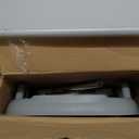 Baby Walker with Wheels 4 in 1 Foldable Activity Center with Mute Wheels Adjustable Heights Anti-Fall Activity Center for Boys Girls Safe Infant Toddler Walker with Footrest for 6-24 Months (Grey)