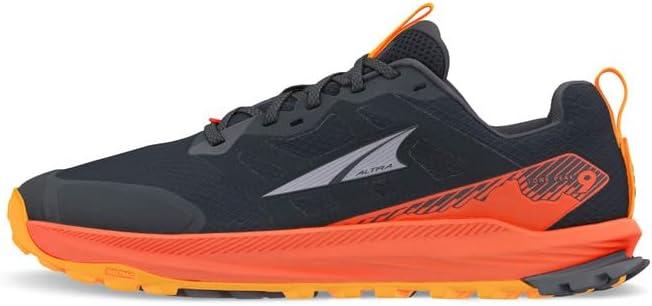 ALTRA Men's Lone Peak 9 Trail Running Shoe (10.5, Black/Red)