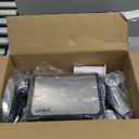 Electric Meat Grinder, Sausage Stuffer with 3 Sausage Tubes, 2 Blades, 3 Plates, 3200W Max, Meat Grinder Heavy Duty for Home Kitchen Use, Stainless Steel (Black)