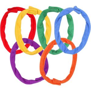 Chew Necklaces for Sensory Kids, Cloth Fabric Necklace Oral Toys for Boys Girls Alternative to Chewing, Terry Absorbent Chewy Toy Autism for ADHD SPD Fidgeting 6 Pack