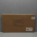 Gasaré, Extra Thick Cork Board for Walls, Bulletin Board, Pin Board, Decorative, Solid Frame, Install Horizontal or Vertical, for Home and Office, Push Pins Included, 23 x 12 Inches, White