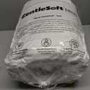 Bedsure Twin/Twin XL Size Comforter - GentleSoft 2 Pieces Double-Side Fleece Fluffy White Comforter Set, Cozy Striped Room Decor Aesthetic Luxury Twin Bedding Sets, 1 Pillowcase, 68x88 Inches