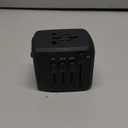 International Travel Adapter Voltage Converter to Step Down 230V to 120V for Hair straighteners, laptops, Cell Phones, Power converters from USA to UK, Europe, Australia Over 200