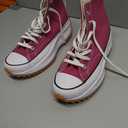 Converse Men's Run Star Hike High Top Sneakers (Midnight Hibiscus/Black/White, Size 7)