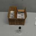 DIDITIME 12 Pack Shot Bottles with Caps, 2 oz Glass Jars with Lids, Wellness Shots Glass Bottle Reusable Bottles for Ginger, Juice, Oil, Wellness Shot, Hot Sauce