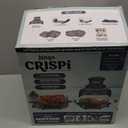 Ninja Crispi 4-in-1 Glass Air Fryer | 450F | Non-Toxic | 4QT & 6-Cup Glass Containers w/Lids | Microwave, Freezer, Dishwasher Safe | Max Crisp, Air Fry, Bake, Recrisp | Cyberspace Gray, FN101GY
