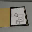 Esanik [2+2 Pack Like Paper Glass Screen Protector for iPad Pro 11 Inch M5/M4 (2025/2024) with Camera Lens Protector & Alignment Frame, 9H Tempered Glass PAPERed Film for Drawing Writing