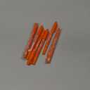 PATIKIL Twin Tip Permanent Markers, 6 Pack Orange Fine and Ultra Fine Point Colored Makers Quick Drying Coloring Pen for Writing Drawing on Wood Plastic Metal Glass Stone
