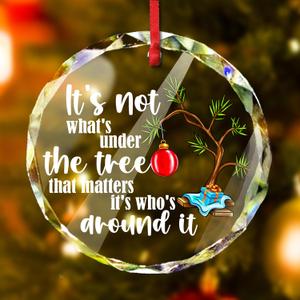 Friendship Ornaments Gifts - It's Not What's Under The Tree Ornaments - Special for Family Women Men - Xmas Holiday Friendship Gifts Christmas Tree Decor Ideas - A05