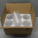 ZOOFOX Set of 6 Vintage Drinking Glasses, 13 oz Clear Hobnail Glasses Tumbler, Embossed Design Glassware for Beverages, Water, Juice, Beer, Cocktail, Whiskey and Milk