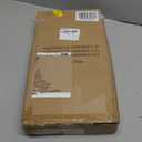 Expandable Under Cabinet Shelf, Extendable Under Shelf Storage with 0.94 Inches Thick Clips for Pantry Cabinet, Laundry Room, Shoe Rack. (White, 2 Pack, Interior: 3.66" H x 8.26" D)