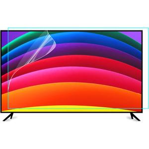 Anti Glare TV Screen Protector for 65 Inch, Indoor & Outdoor Anti Glare TV Anti Blue Light Screen Frosted Film Anti-Reflection Rate Up To 90%