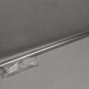 Ivilon Window Curtain Rod Decorative End Cap Design, 1 Inch Rod, 28 to 48 Inch. Satin Nickel