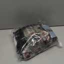 6PCS Adult Men Zombie Costume with Scary Mask Tattoo Stickers Creepy Halloween Cosplay Party Outfits Small