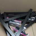 Liquid Stands Keyboard Stand w/ Wheels - Black Z Style Adjustable & Portable Professional Heavy Duty Digital Piano Stand - Fits 54-88 Key Electric Pianos - Sturdy Rolling Musical Keyboard Stand